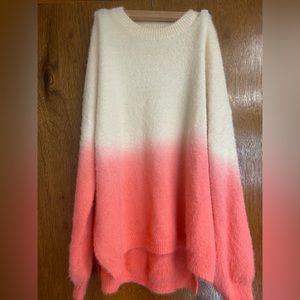 Ombré Sweater Oversized.